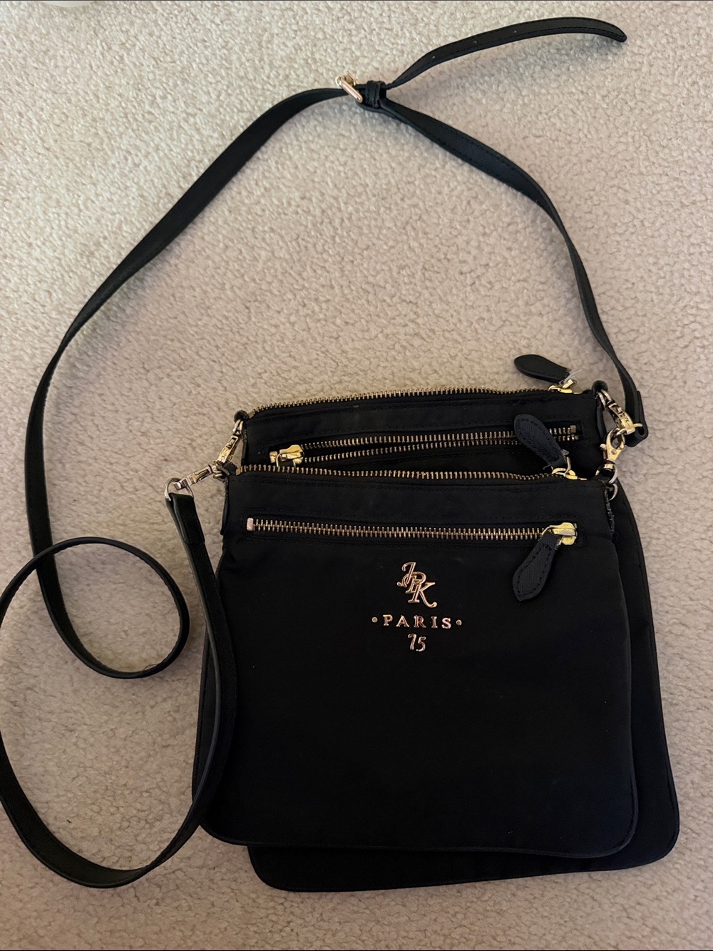 JPK PARIS 75 double crossbody bag